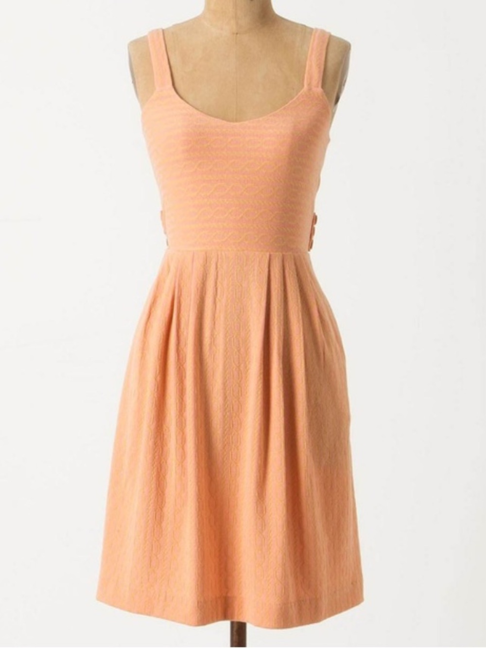 Anthropologie Postmark Rolo Crossback A-Line Sleeveless Midi Dress